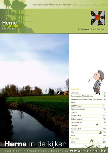 Kaft van Herne in de kijker 2010-3